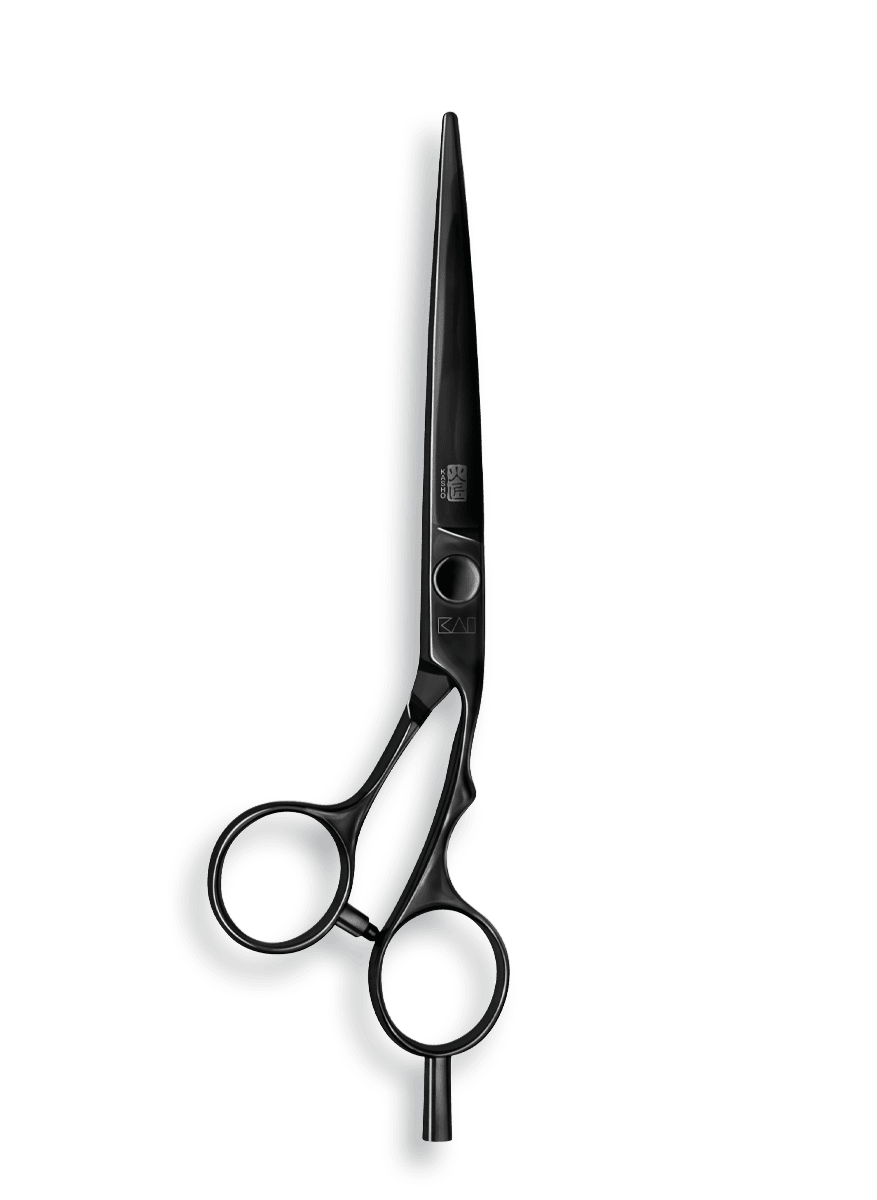 Перукарські ножиці Kasho SILVER BLACK KSI-60 OS DLC